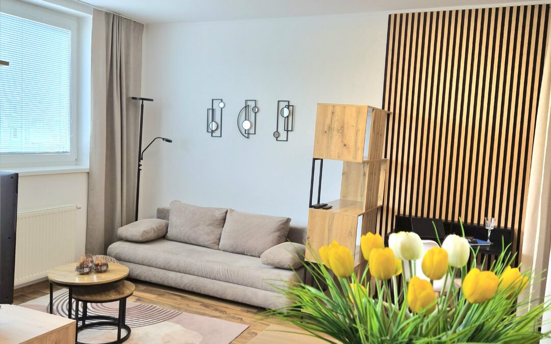 EXKLUZÍVNE – PRENÁJOM- 1 i byt 36,42 m2- ul.  Nábrežná/Prievidza – budova EXTREM